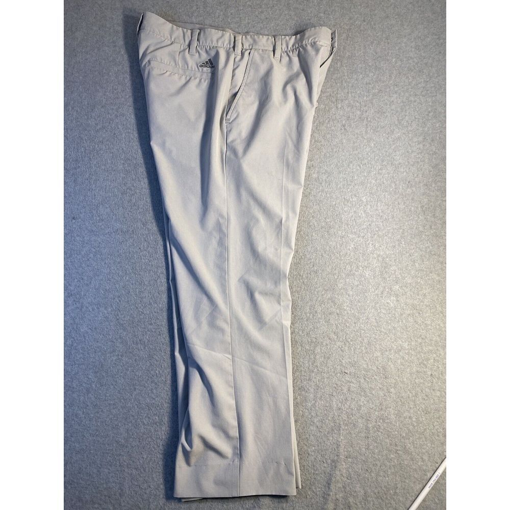 Adidas Golf Pants Mens‎ 34x28 Straight Leg Flat Front 4 Pockets Tapered Fit